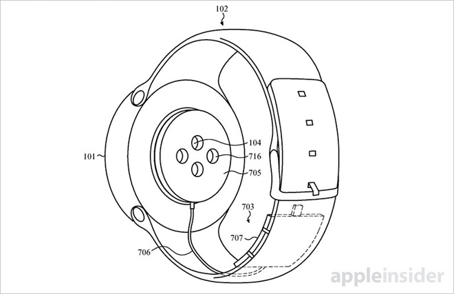 Apple si chce patentovat nabíjecí řemínek pro Apple Watch