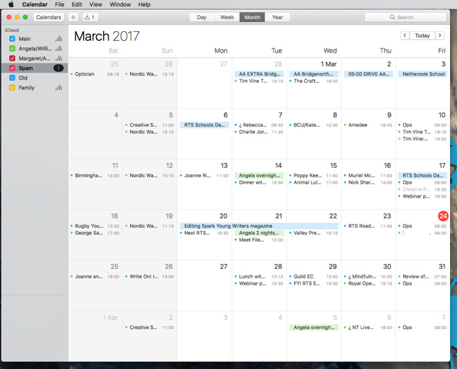 best calendar app mac