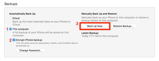 How to Securely Back Up your iPhone to iCloud or iTunes?